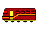 Desenho Trem de passageiros pintado por Richard5