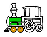 Desenho Comboio 2 pintado por larocas