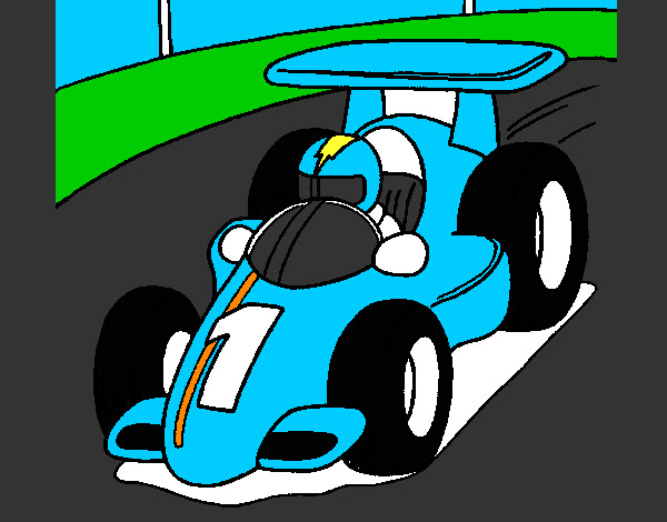 Desenho Carro de corrida pintado por Alex123