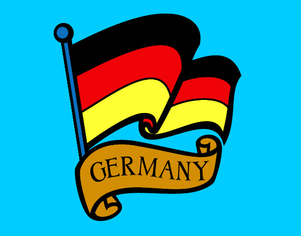Desenho Bandeira da Alemanha pintado por MatheusCS