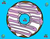 Desenho Donut pintado por LULUISA