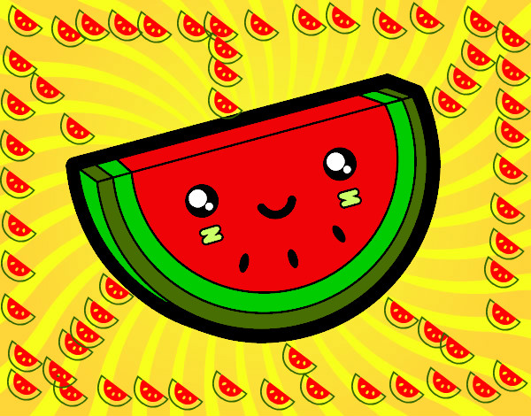 Fatia de melancia