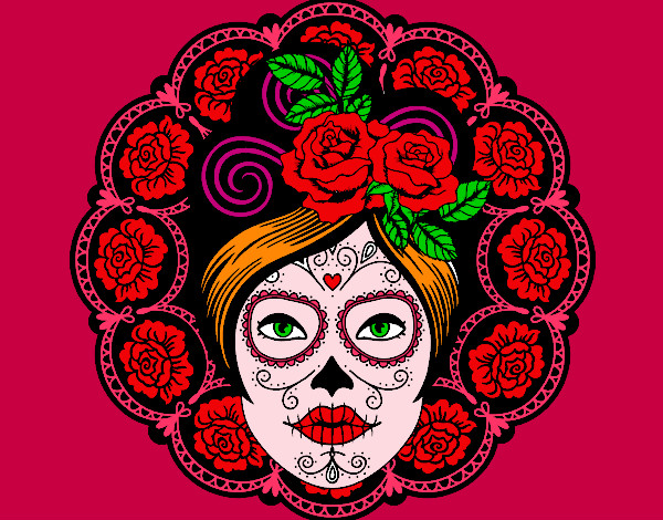 Crânio mexicano feminino
