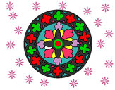 Desenho Mandala 21 pintado por rosina