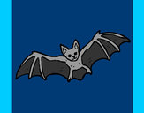 Desenho Morcego a voar pintado por lansttai