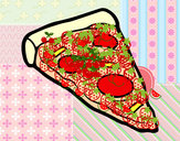 Desenho Ração de pizza pintado por Richard5