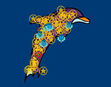Desenho Adulto golfinho pintado por guilhermep