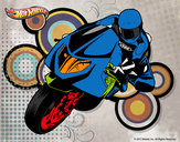 Desenho Hot Wheels Ducati 1098R pintado por PedroJoao