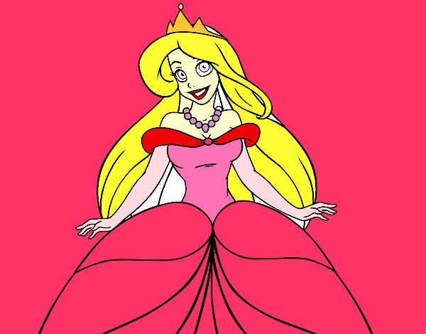Desenho Princesa Ariel pintado por sarahskvir