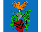 Desenho Escudo de armas e águia pintado por rafa99