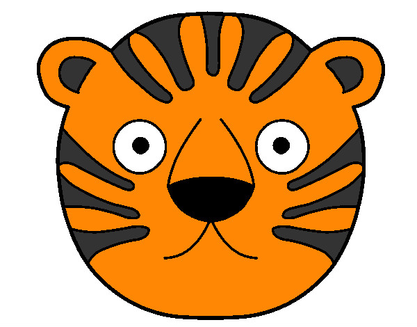 Desenho Tigre II pintado por ElseLaura