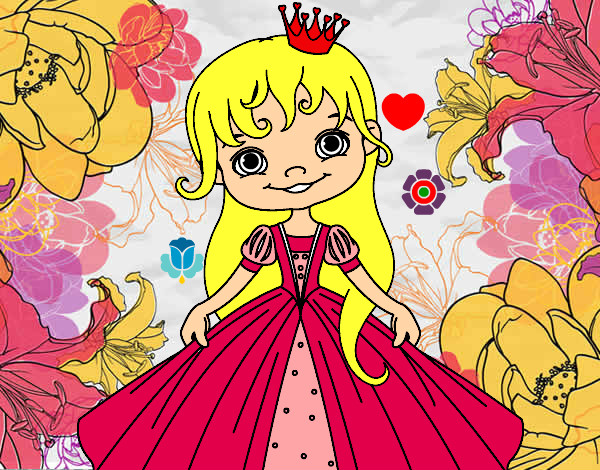 Desenho A Princesinha pintado por AndriellyR