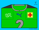 Desenho Camisa da copa do mundo de futebol 2014 da Suíça pintado por reizinho
