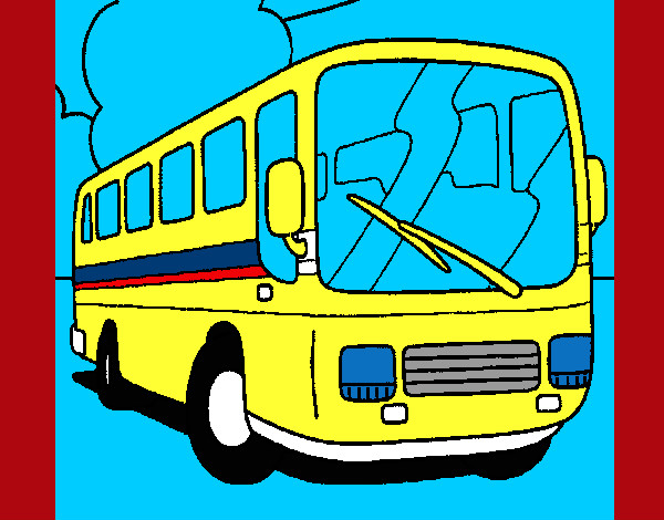 Desenho Autocarro pintado por VY05