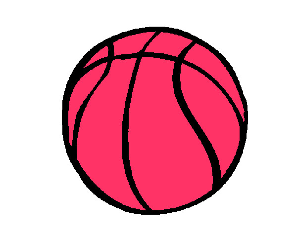 Desenho Bola de basquete pintado por joyce5835