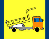 Desenho Camião de carga pintado por VY05