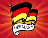 Desenho Bandeira da Alemanha pintado por daniel12