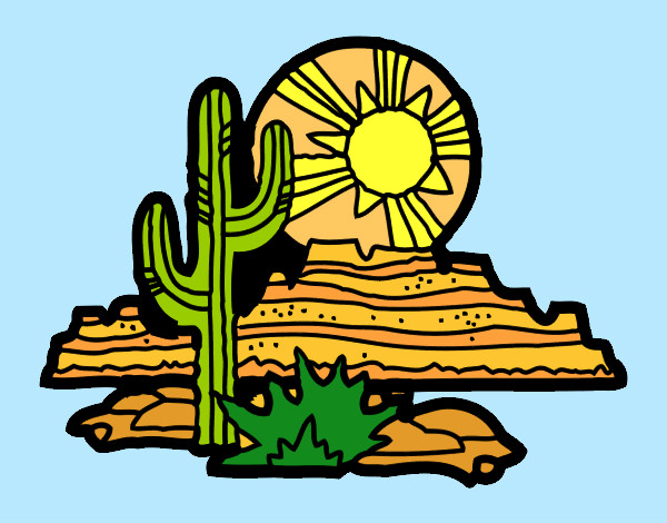 Desenho Deserto do Colorado pintado por daniel12