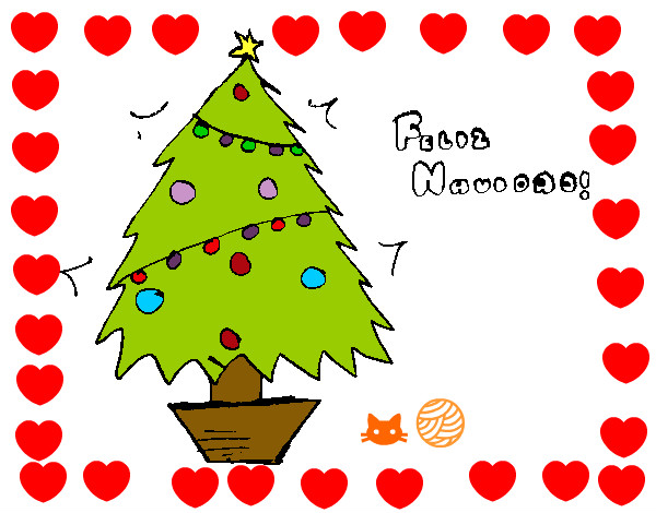 Desenho Feliz Natal 2 pintado por tili