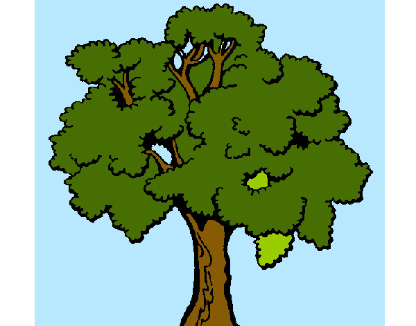 Desenho Árvore 1 pintado por gismonti