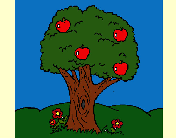 Desenho Macieira  pintado por RegisAssun