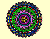 Desenho Mandala étnica pintado por MParacampo