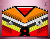 Desenho Camisa da copa do mundo de futebol 2014 da Alemanha pintado por scott05