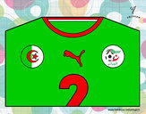Desenho Camisa da copa do mundo de futebol 2014 da Argélia pintado por scott05