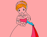Desenho Princesa elegante pintado por Twillighth