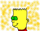 Desenho Bart pintado por vasco2015