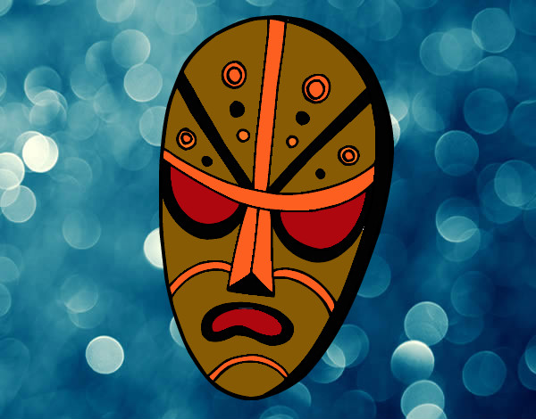 Desenho Máscara zangada pintado por Jhhol