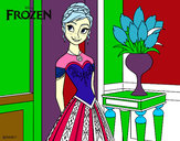 Desenho Frozen Princesa Anna pintado por Elsa0Anna