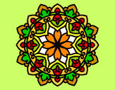 Desenho Mandala celta pintado por patamor201