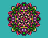 Desenho Mandala decorativa pintado por patamor201