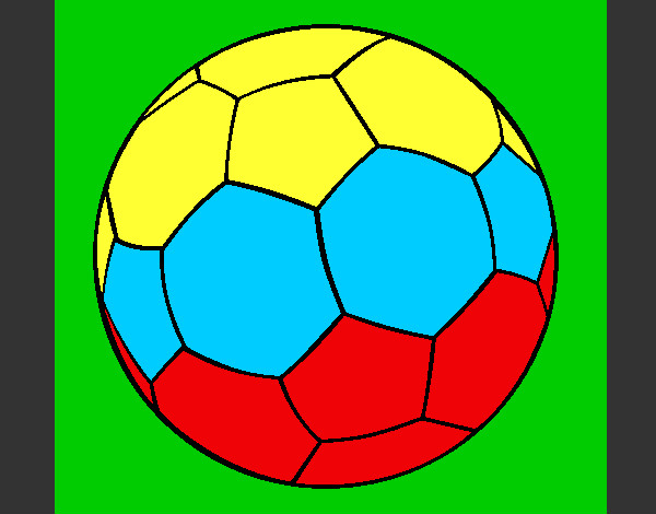 Desenho Bola de futebol II pintado por TheBestFut