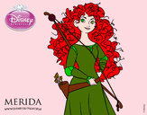 Desenho Brave - Princesa Merida pintado por Maylla