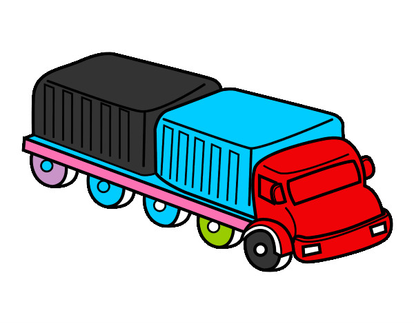 Desenho Caminhão largura pintado por moismaq