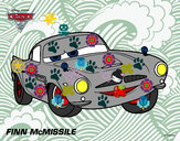 Desenho Carros 2 - Finn McMissile pintado por vitoriz
