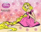 Desenho Entrelaçados - Rapunzel pintado por MIMILILILI