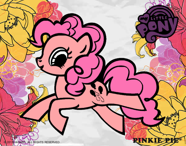 Desenho Pinkie Pie pintado por vitoriz