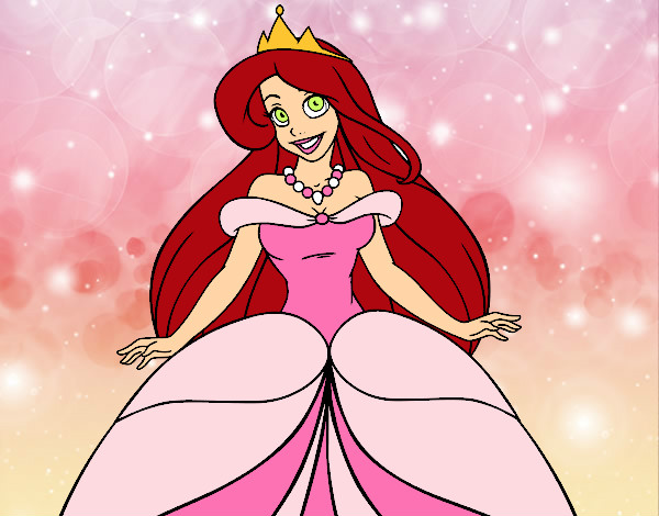 Desenho Princesa Ariel pintado por nand