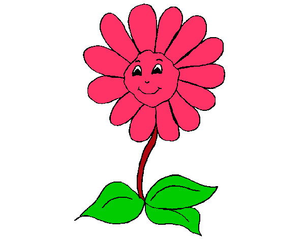 Desenho Flor feliz pintado por dverlindo