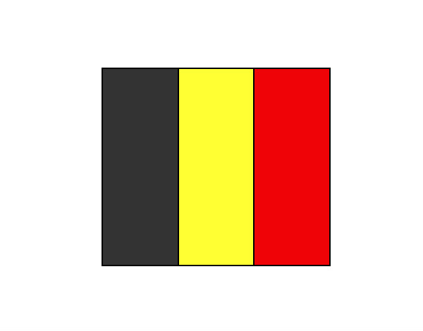 Desenho Bélgica pintado por IgorF