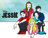 Desenho Jessie - Disney Channel pintado por Bhunna