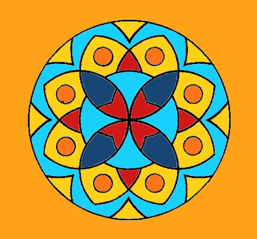 Desenho Mandala 13 pintado por veruskaf