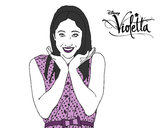 Desenho Violetta - Francesca pintado por Bhunna