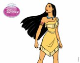 Desenho Pocahontas - Princesa Pocahontas pintado por nani7