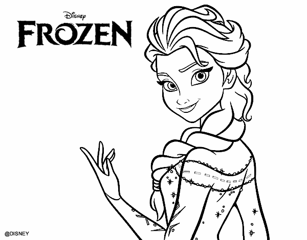 Desenhos de Elsa - Como desenhar Elsa passo a passo