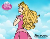 Desenho A Bela Adormecida - Princesa Aurora pintado por IrisXvr