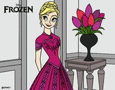 Desenho Frozen Princesa Anna pintado por smmag